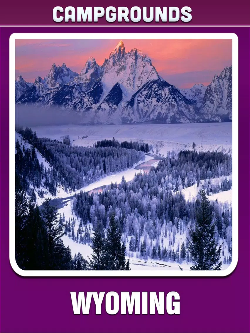Wyoming Campgrounds Guide iPad  स्क्रीनशॉट