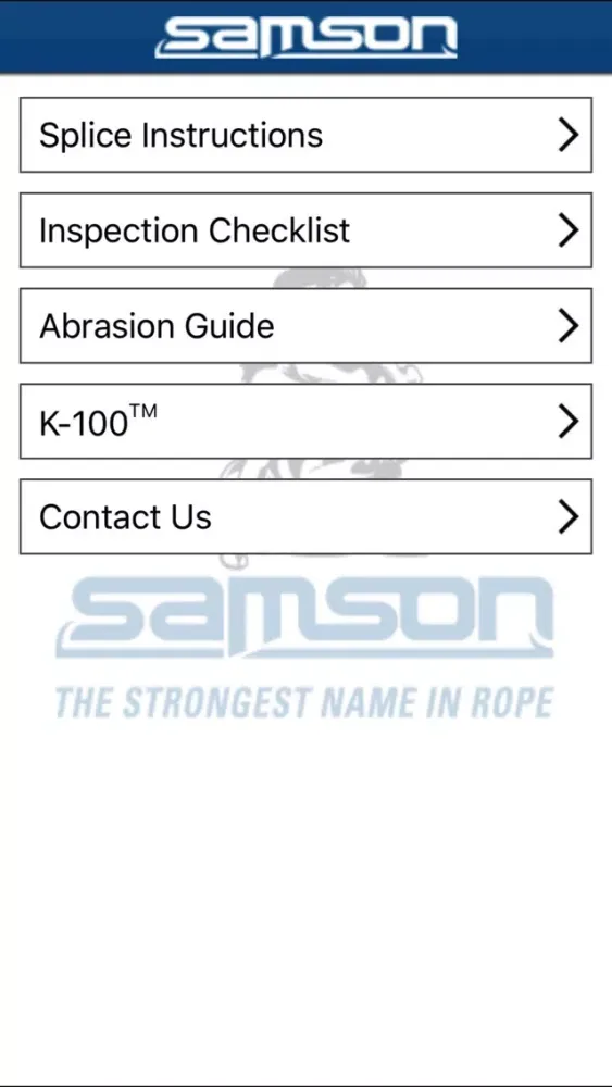 Tangkapan skrin Samson