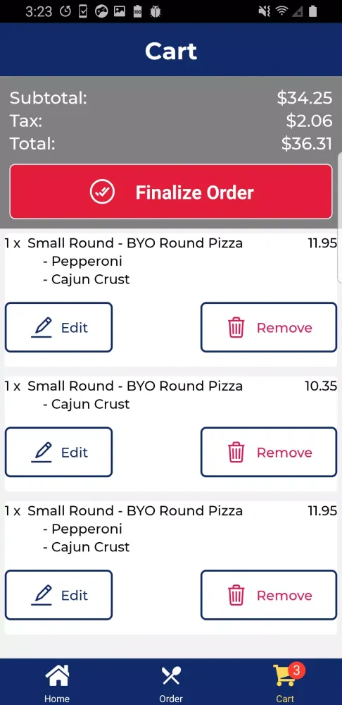 SAM'S SORRENTO PIZZA Ekran Görüntüleri