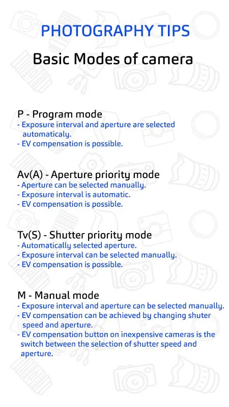 Pro photographer Screenshots