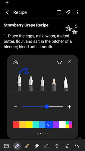 Samsung Notes Ekran Görüntüleri