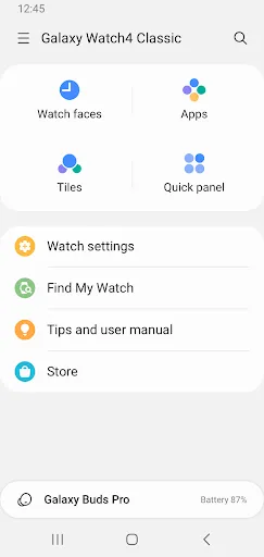 Galaxy Wearable (Samsung Gear)应用截图