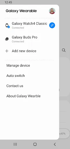 Galaxy Wearable (Samsung Gear)应用截图