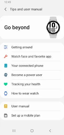 Galaxy Wearable (Samsung Gear)应用截图