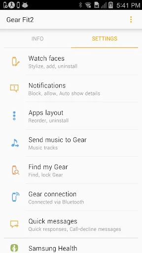 Gear Fit2 Plugin应用截图