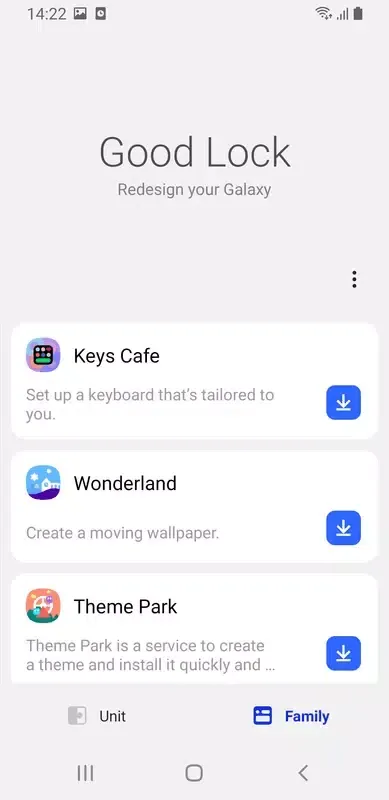 Good Lock سکرین شاٹس