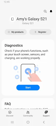 Samsung Members Screenshots