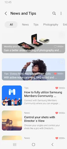 Samsung Members Screenshots