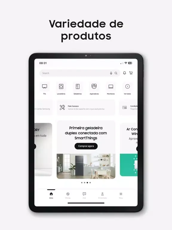 Samsung Shop iPad 应用截图
