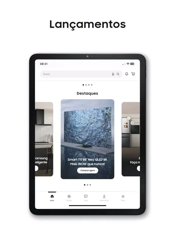 Samsung Shop iPad 应用截图