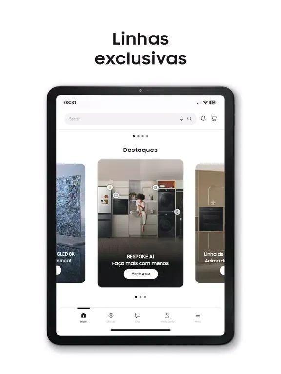 Samsung Shop iPad 应用截图