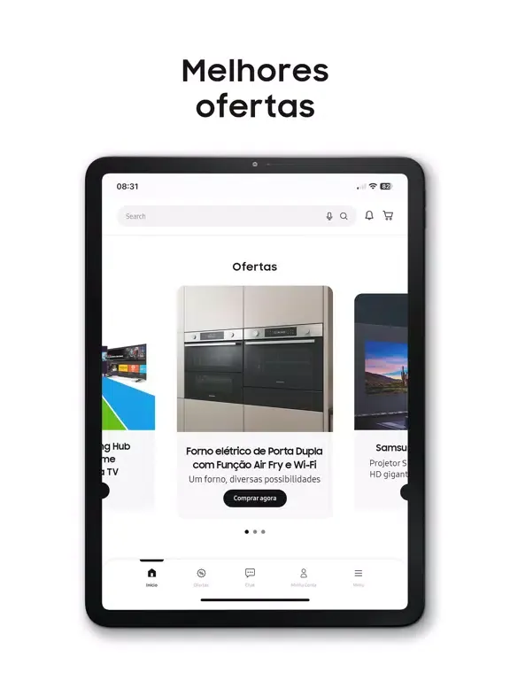 Samsung Shop iPad 应用截图