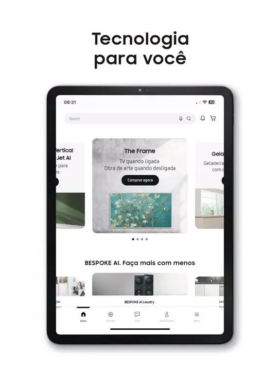 Samsung Shop iPad 应用截图