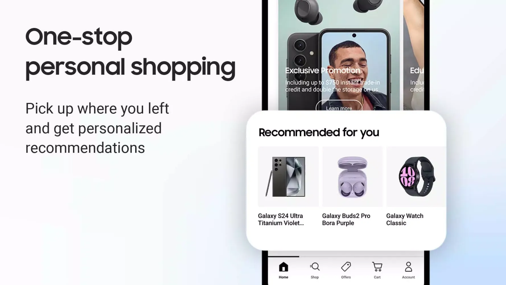 Samsung Shop Screenshots