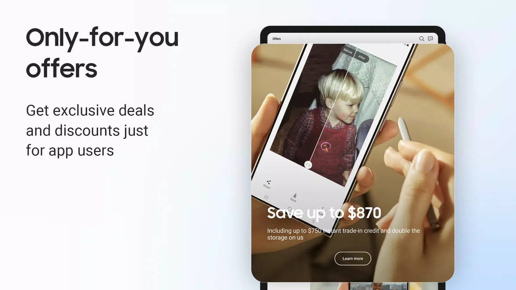 Samsung Shop Screenshots