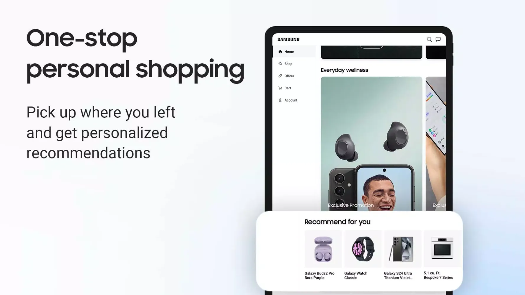Samsung Shop Screenshots