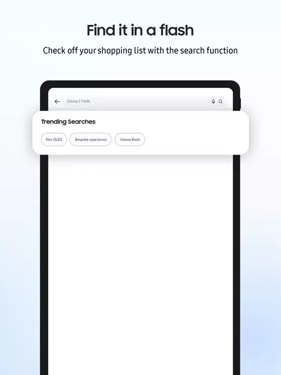 Tangkapan skrin Samsung Shop iPad 