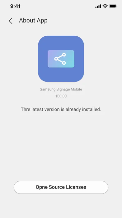 Скриншоты Samsung Signage Mobile