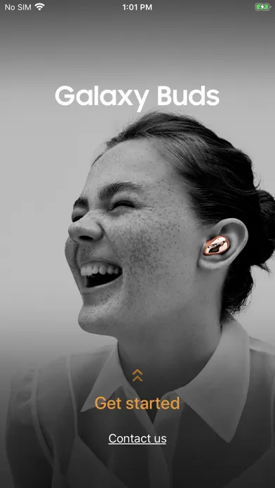 ภาพหน้าจอของ Samsung Galaxy Buds