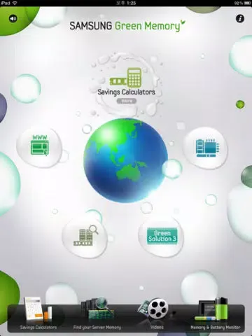 Samsung Green Memory iPad  سکرین شاٹس