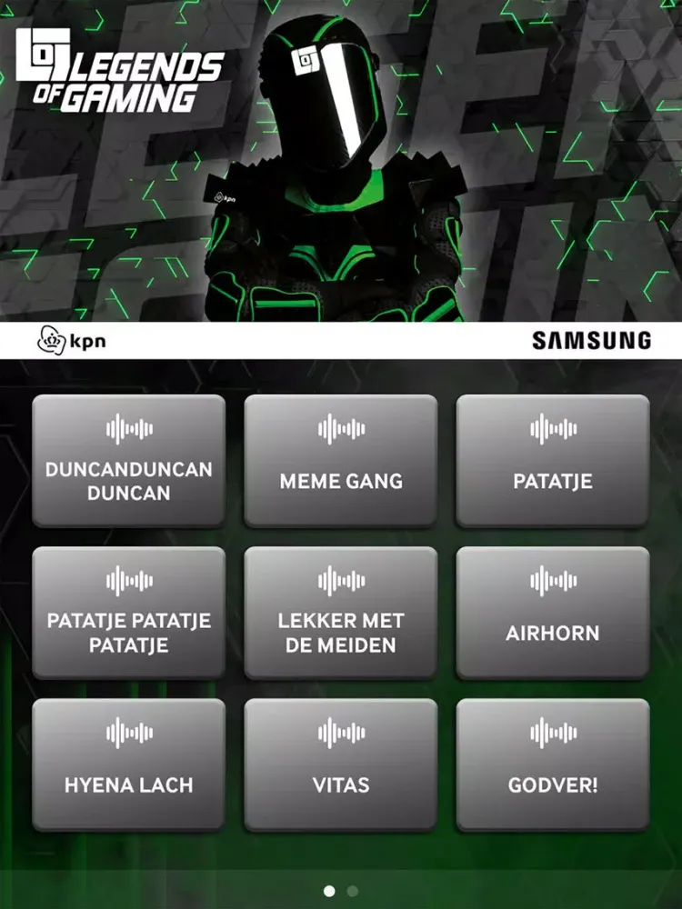 تصاویر Legends of Gaming Soundboard iPad 