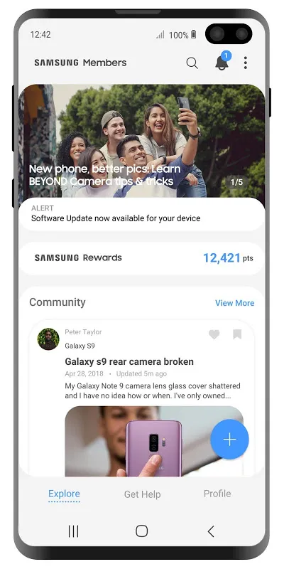 Samsung Members v1 スクリーンショット