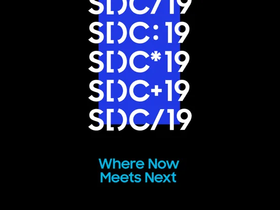 SDC19 iPad 应用截图