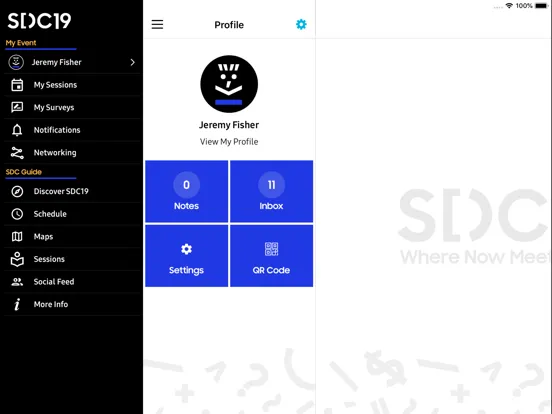 SDC19 iPad 应用截图