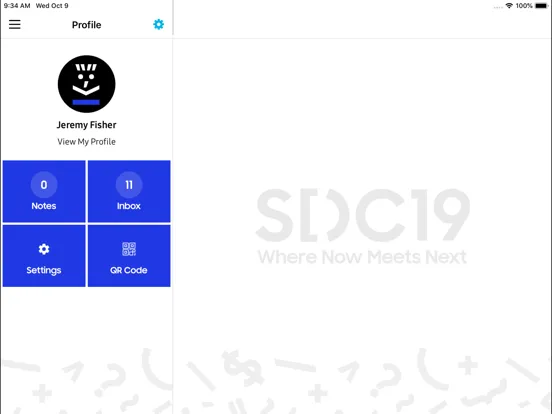 SDC19 iPad 应用截图