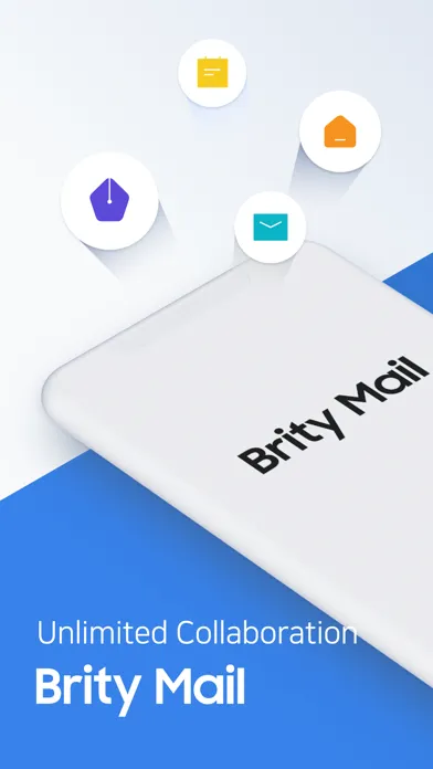 Tangkapan skrin Brity Mail