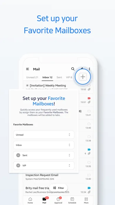Tangkapan skrin Brity Mail