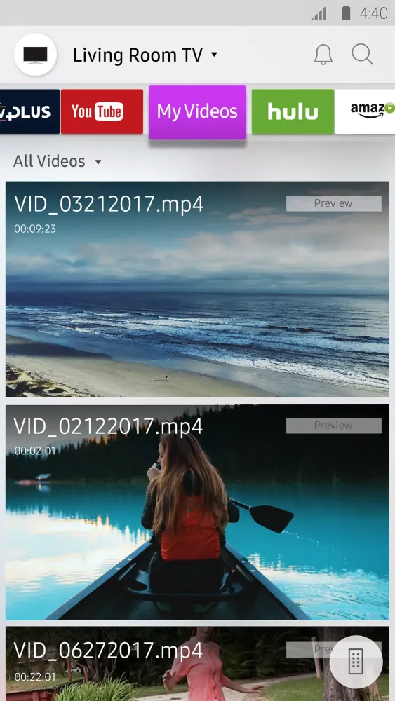 Скриншоты Smart View