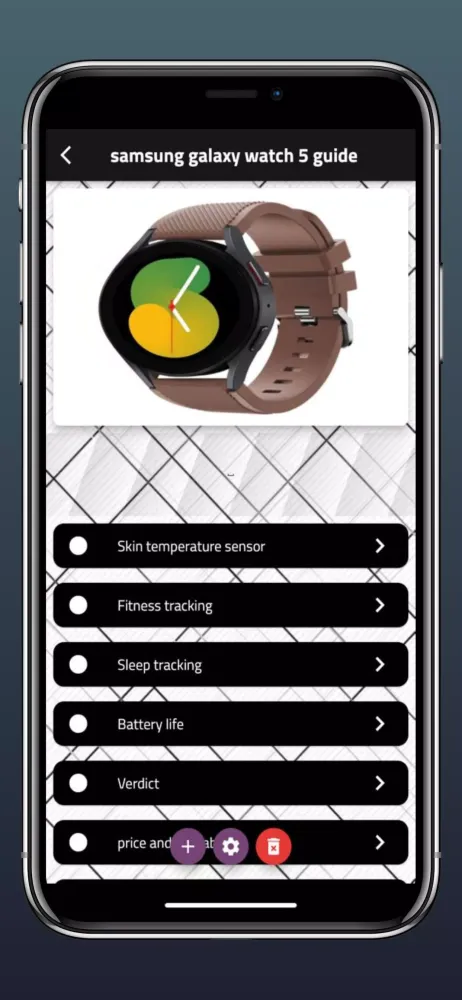 Samsung Galaxy Watch 5 Guide स्क्रीनशॉट