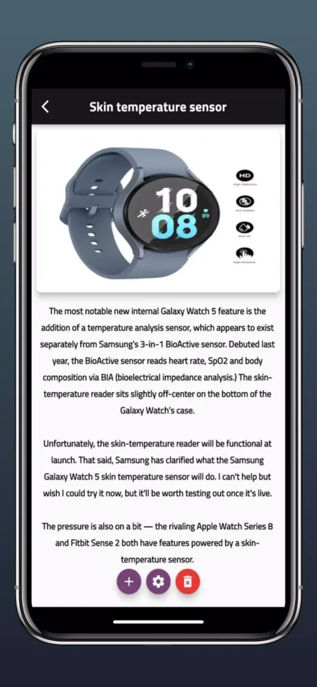 Samsung Galaxy Watch 5 Guide स्क्रीनशॉट