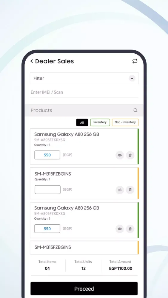 Zrzuty ekranu Samsung TDS