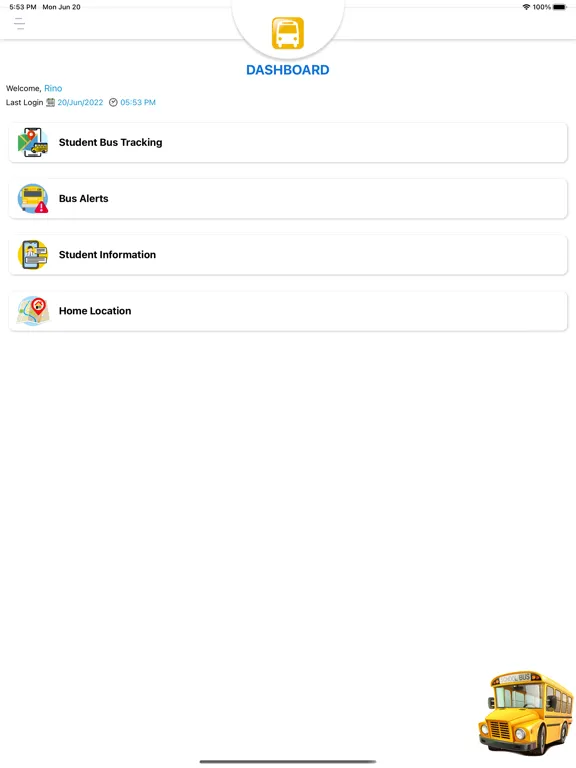 Smart School Bus by SamTech iPad  スクリーンショット