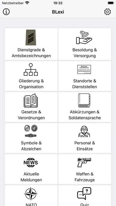 BLexi – Bundeswehr-Lexikon سکرین شاٹس