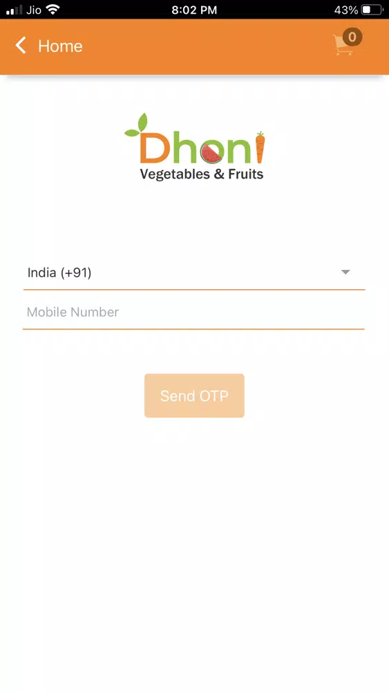 Dhoni Vegetables & Fruits应用截图