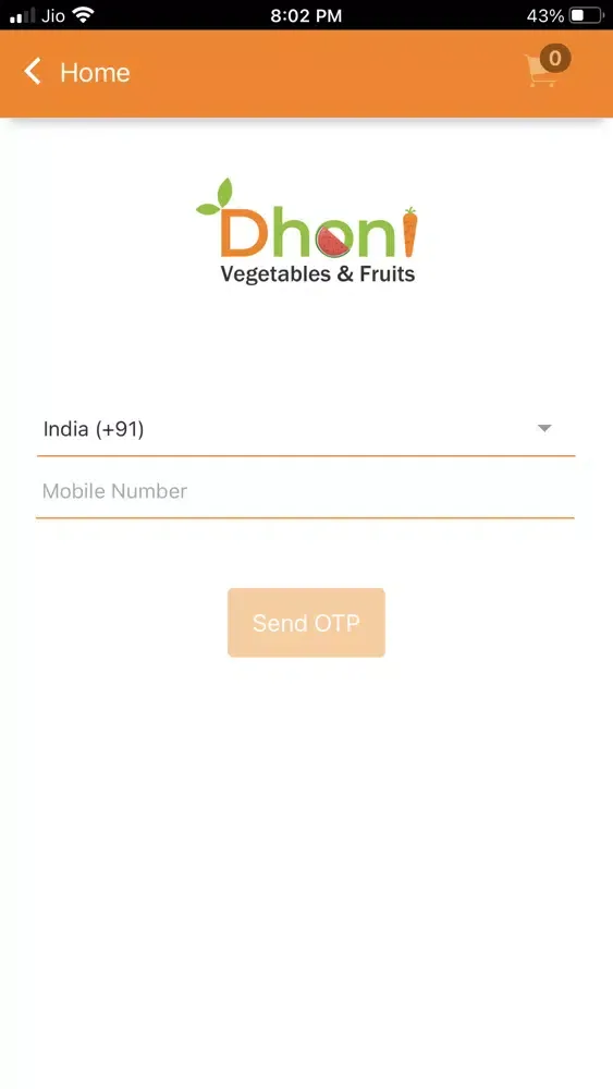 Dhoni Vegetables & Fruits应用截图