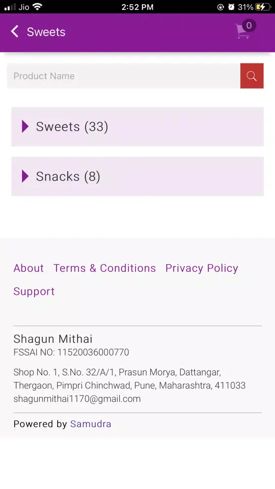 Tangkapan layar Shagun Mithai