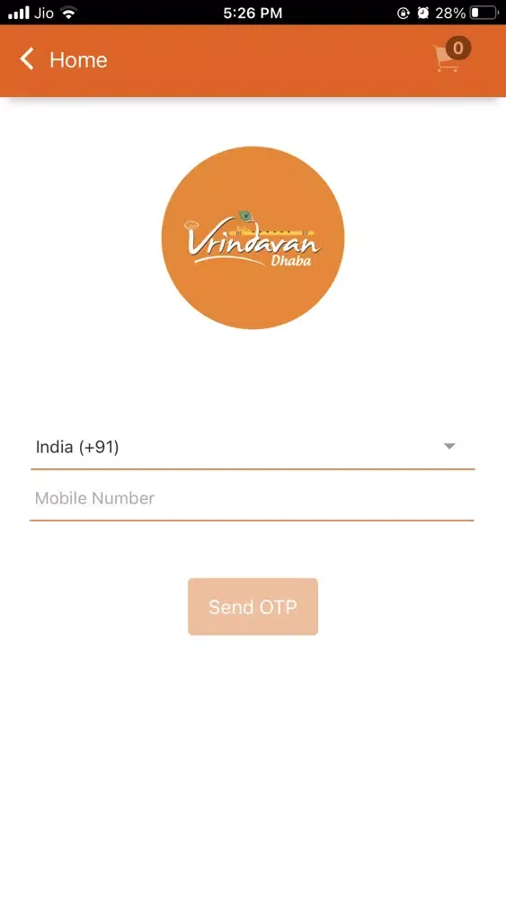 Zrzuty ekranu Vrindavan Dhaba