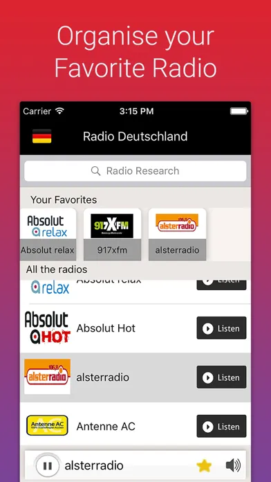 Radio Germany - DE Radios应用截图