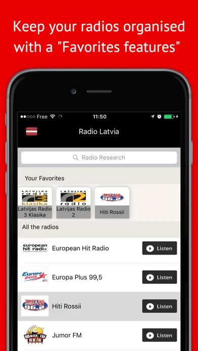 Radio Latvia - Radios LAT FREE স্ক্রিনশট