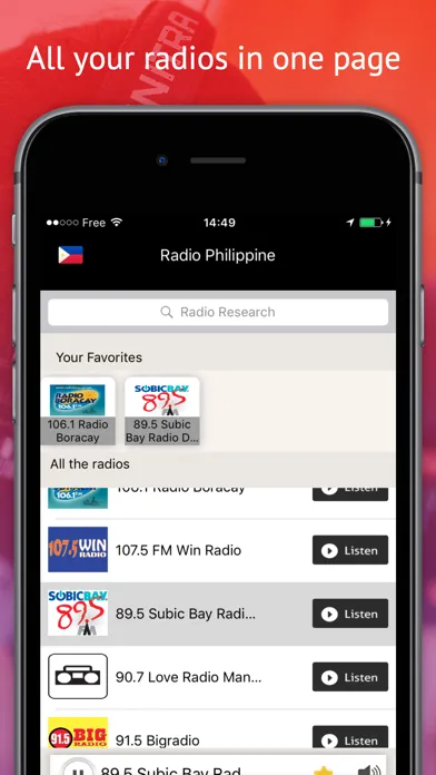 Radio Philippines - Radios FIL FREE應用截圖