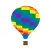 Balloon Ride With Birds