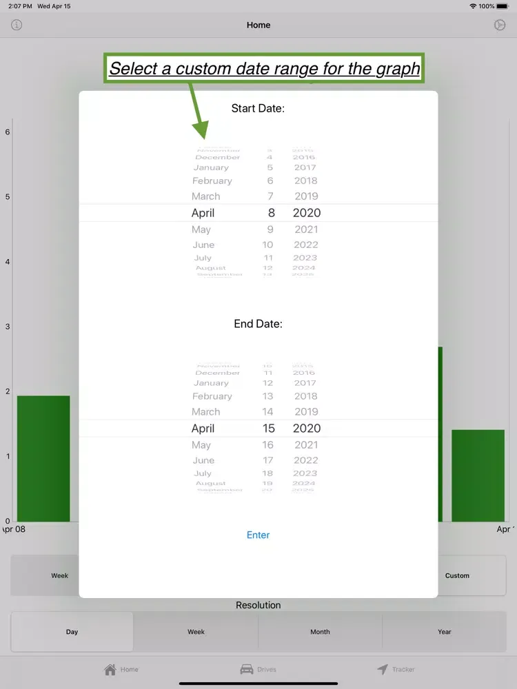 Zrzuty ekranu Green Trakr iPad 