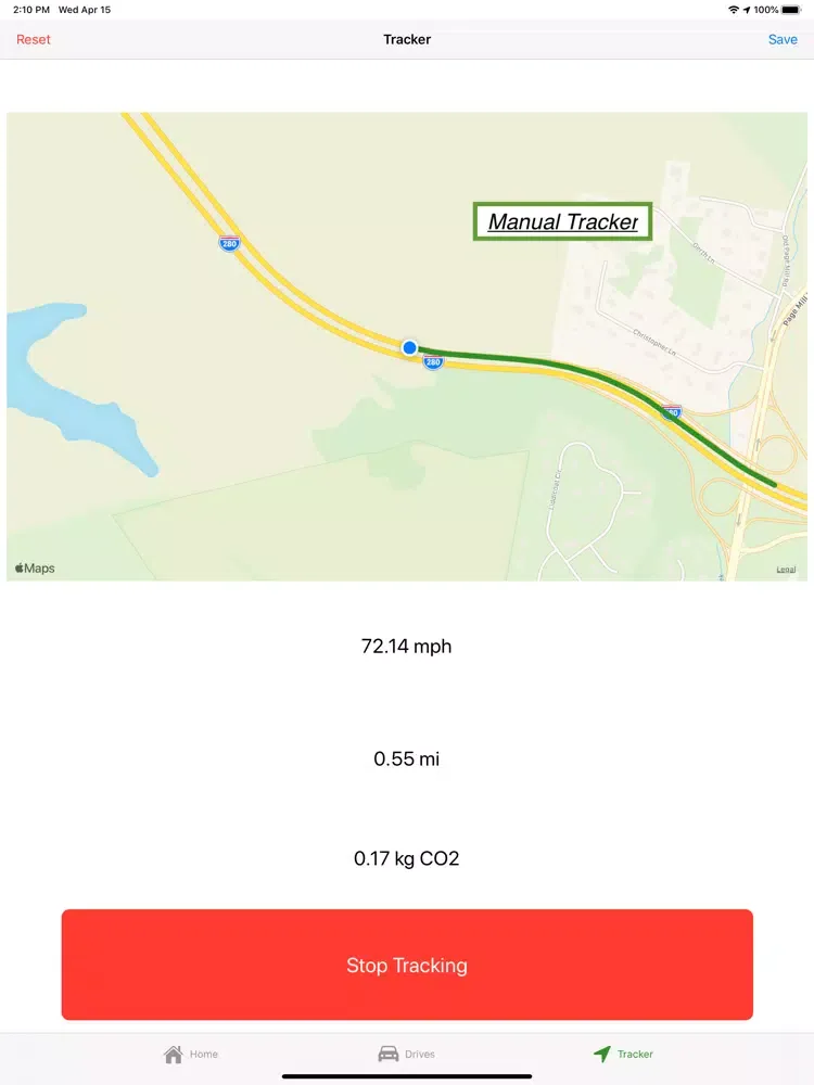 Zrzuty ekranu Green Trakr iPad 