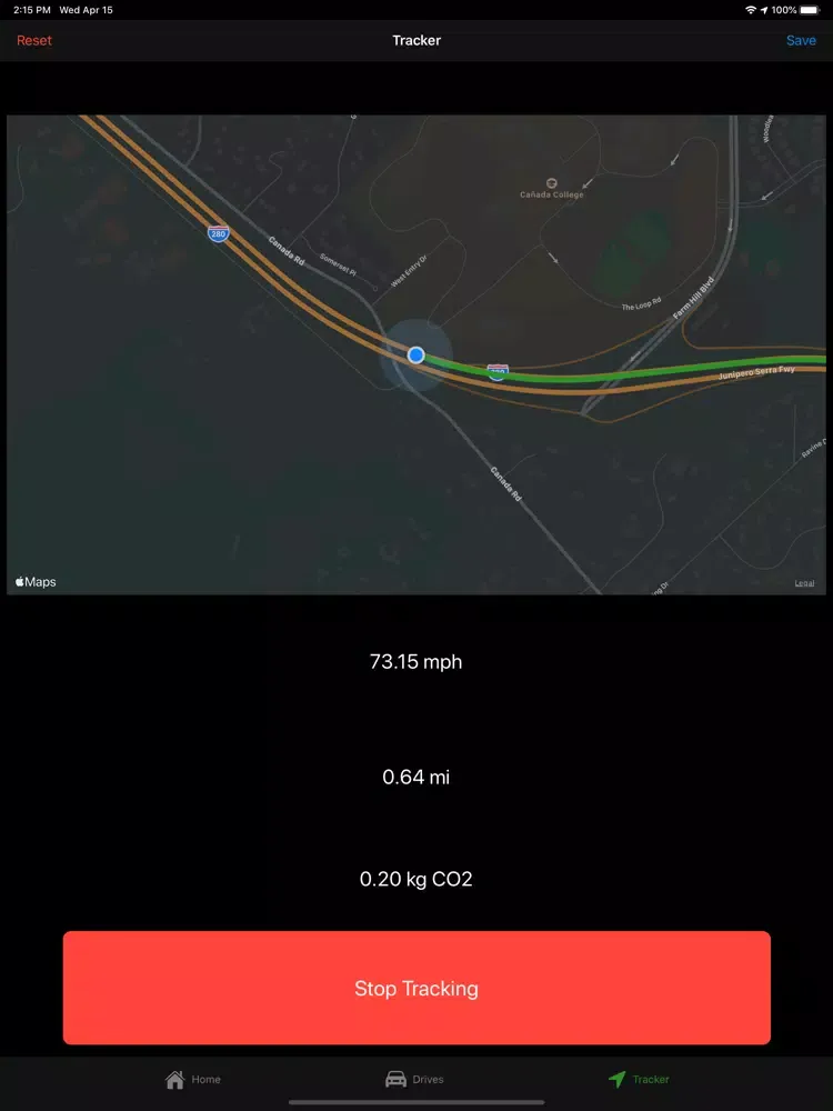 Zrzuty ekranu Green Trakr iPad 