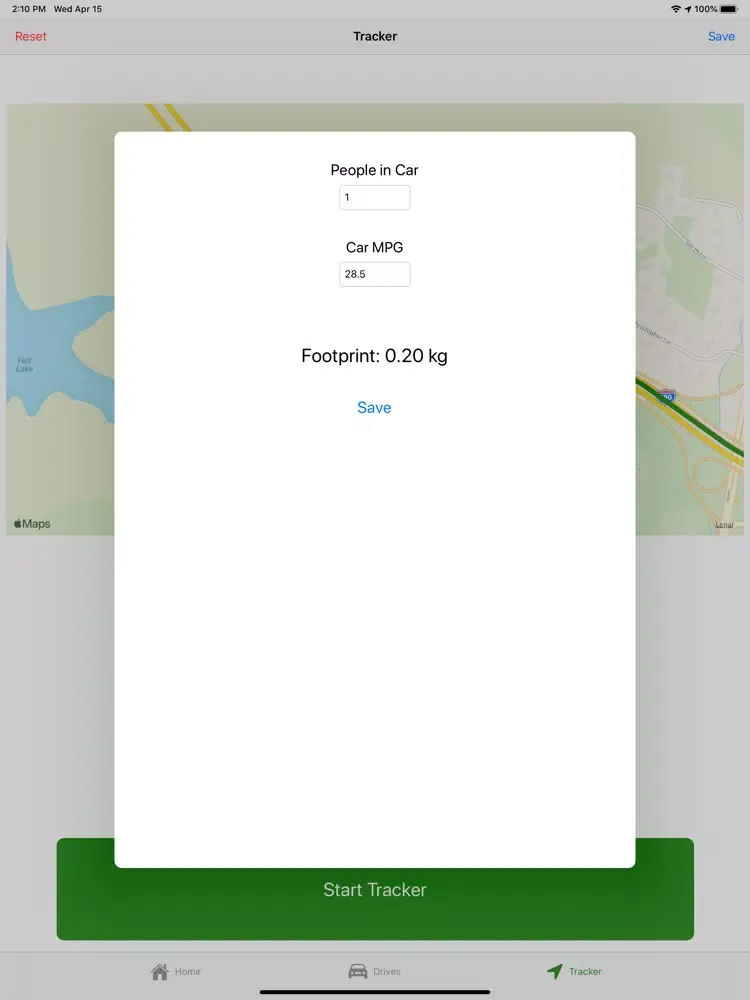 Zrzuty ekranu Green Trakr iPad 