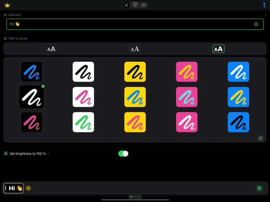 LED Banner - Hey! hey ,Marquee iPad  スクリーンショット